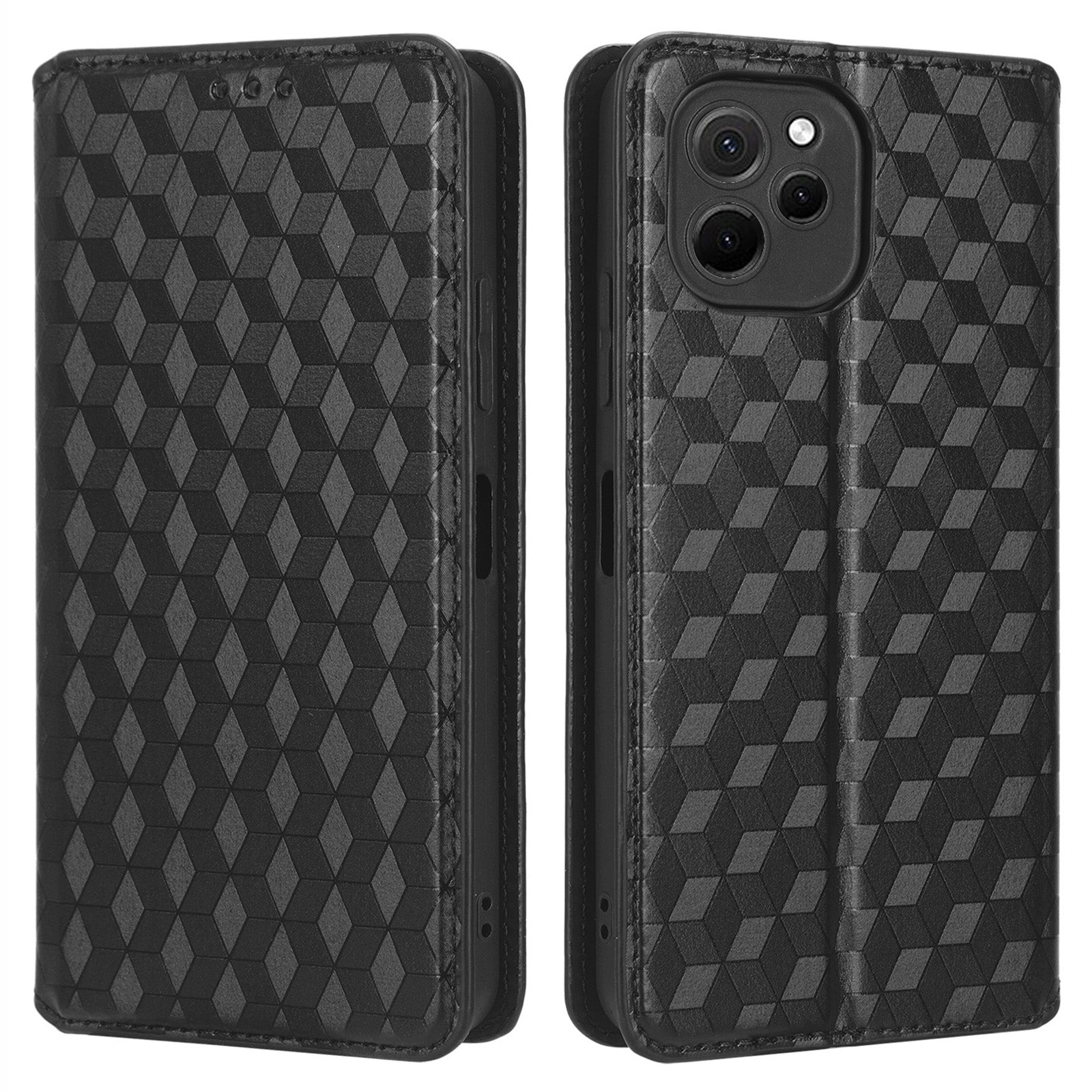Cell Phone Cover For Huawei nova Y61 4G Enjoy 50z 4G Rhombus Pattern Imprinted Flip Wallet Case Stand Magnetic Auto Closing Phone Shell Cell Phone Cover For Huawei nova Y61 4G Enjoy 50z 4G Rhombus Pattern Imprinted Flip Wallet Case Stand Magnetic Auto Closing Phone Shell